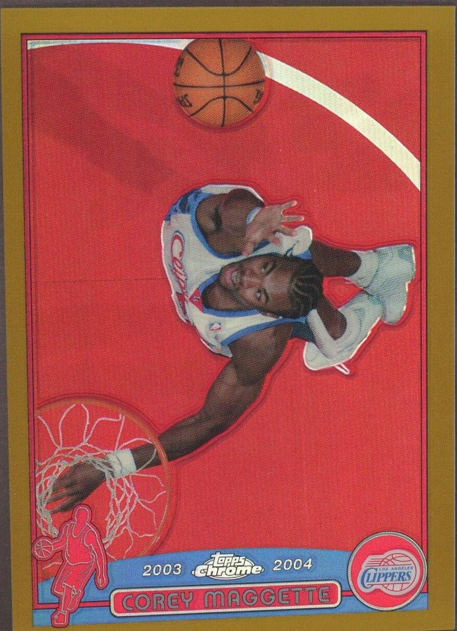 Corey Maggette [Gold Refractor] #83