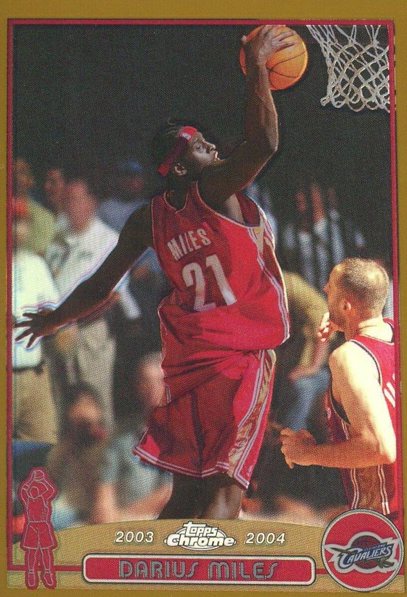 Darius Miles [Gold Refractor] #26