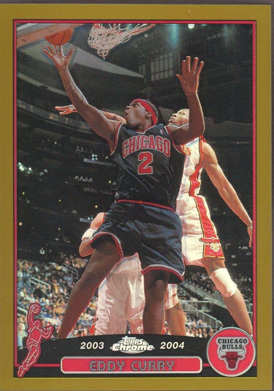 Eddy Curry [Gold Refractor] #108