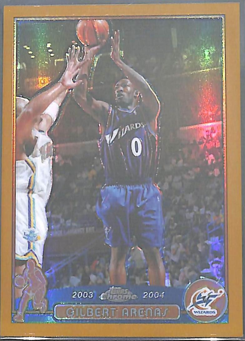 Gilbert Arenas [Gold Refractor] #103