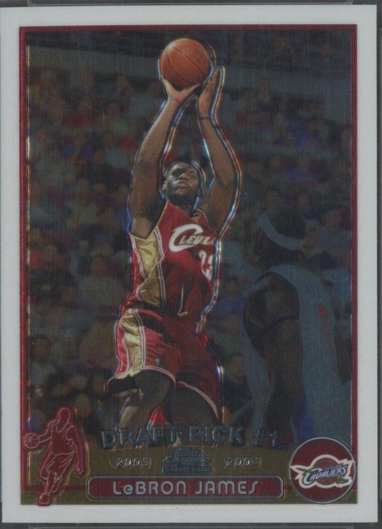 LeBron James [Gold Refractor] #111