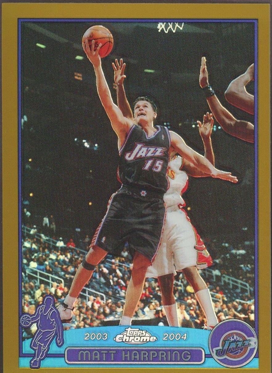 Matt Harpring [Gold Refractor] #88