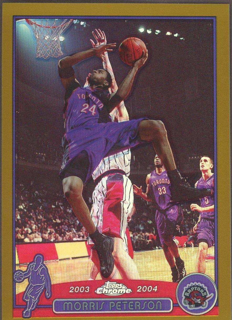 Morris Peterson [Gold Refractor] #47