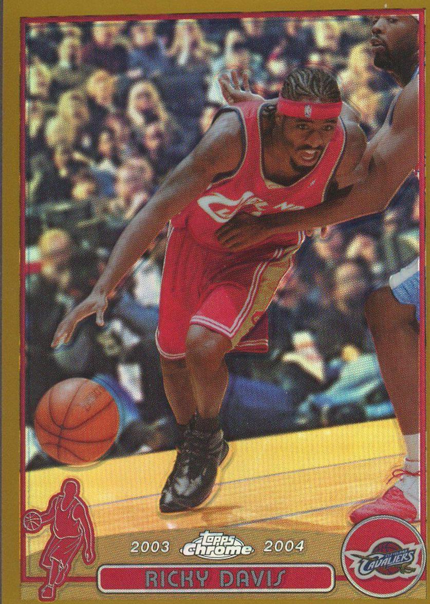 Ricky Davis [Gold Refractor] #55