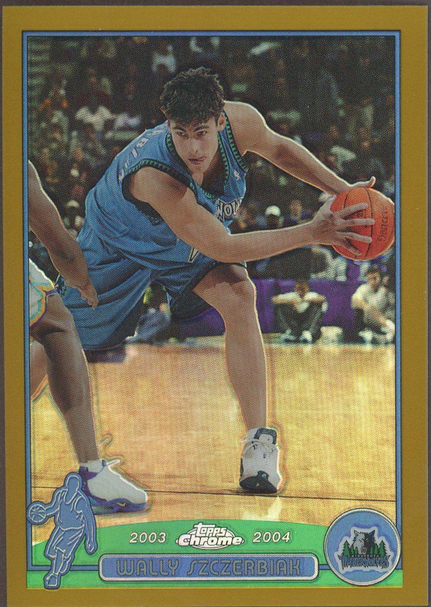 Wally Szczerbiak [Gold Refractor] #17