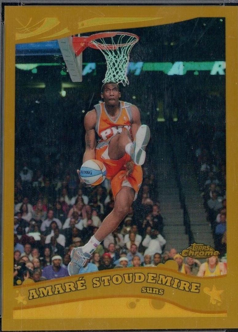 Amare Stoudemire [Gold Refractor] #34