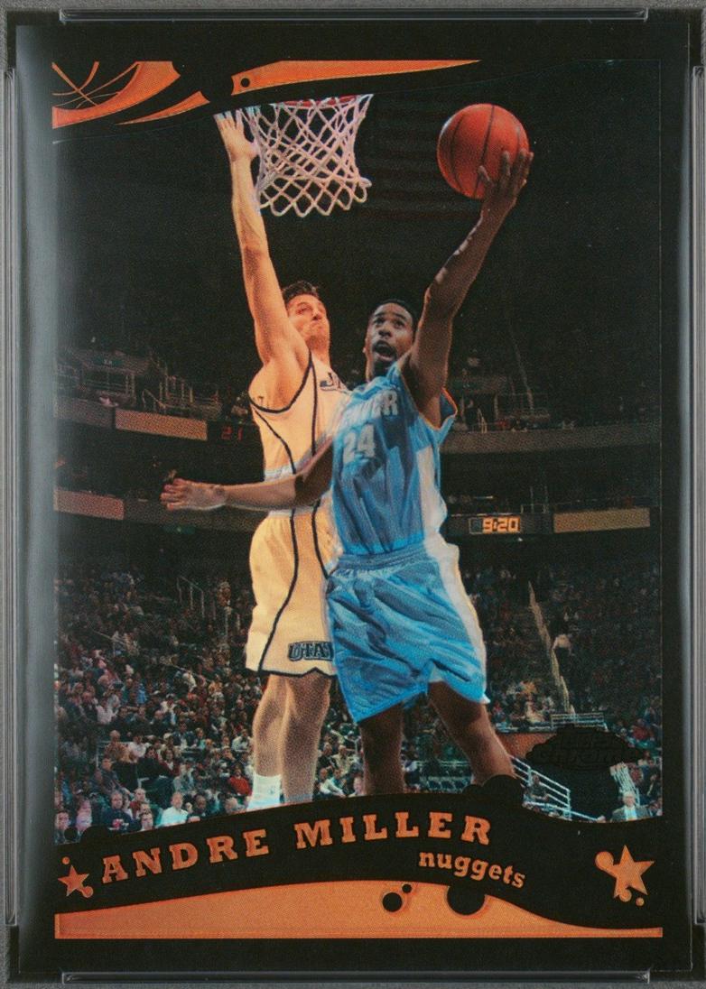 Andre Miller [Black Refractor] #76