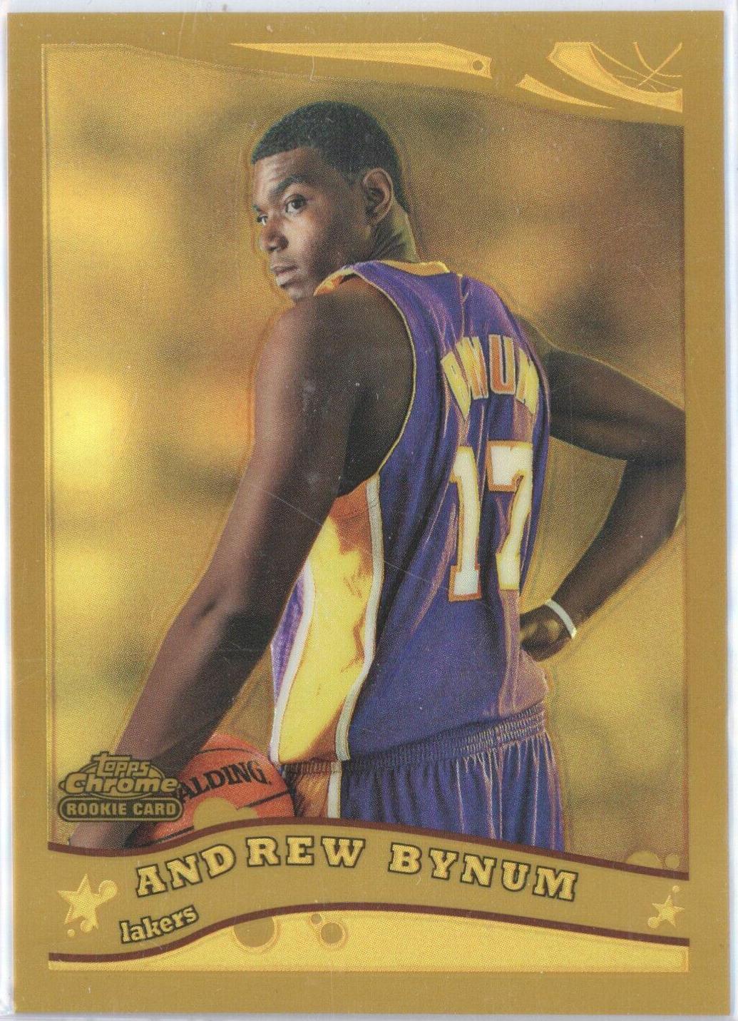 Andrew Bynum [Gold Refractor] #186