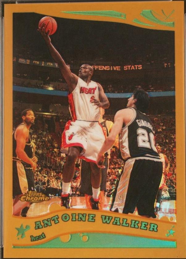 Antoine Walker [Gold Refractor] #153