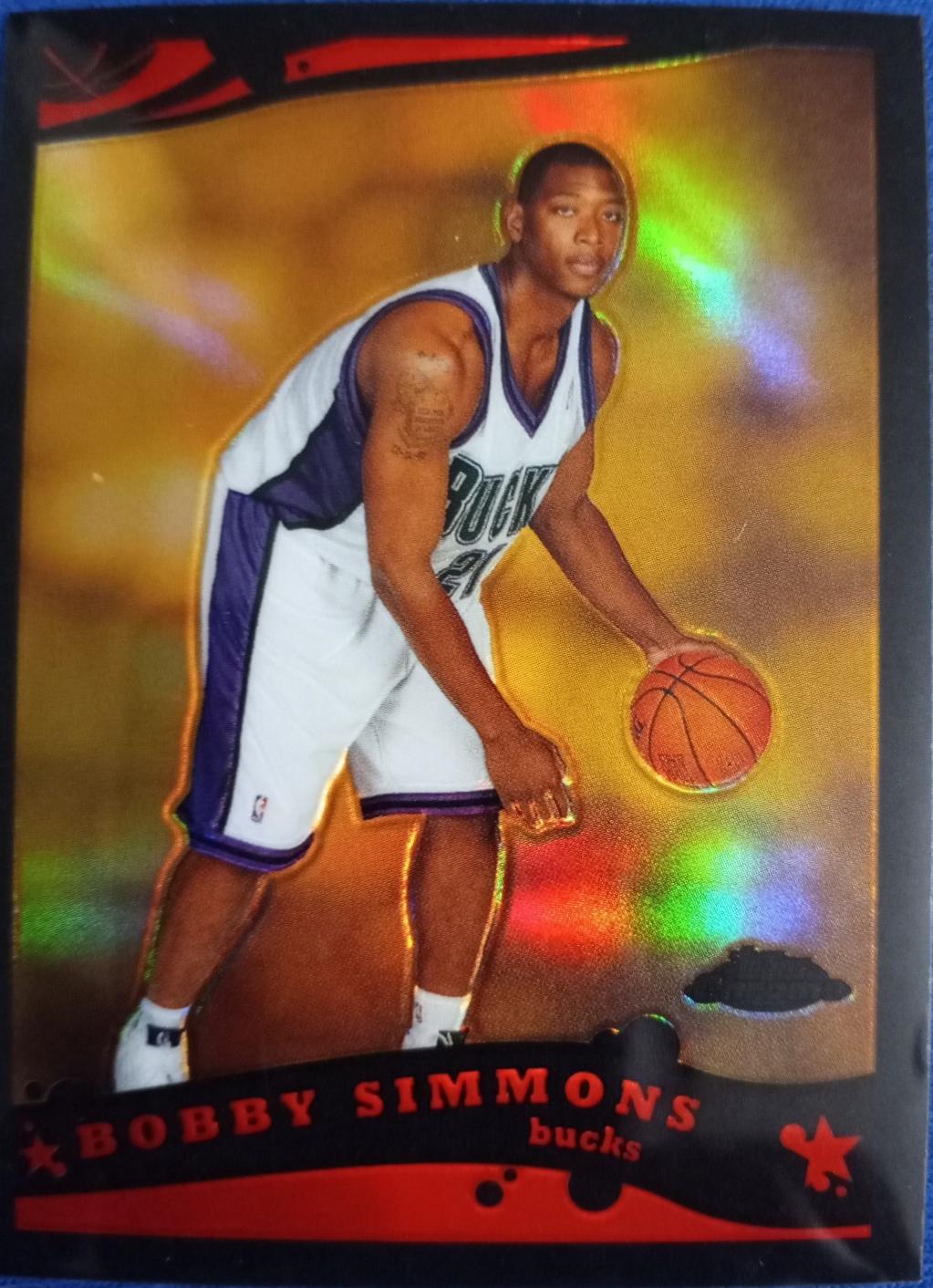 Bobby Simmons [Black Refractor] #147