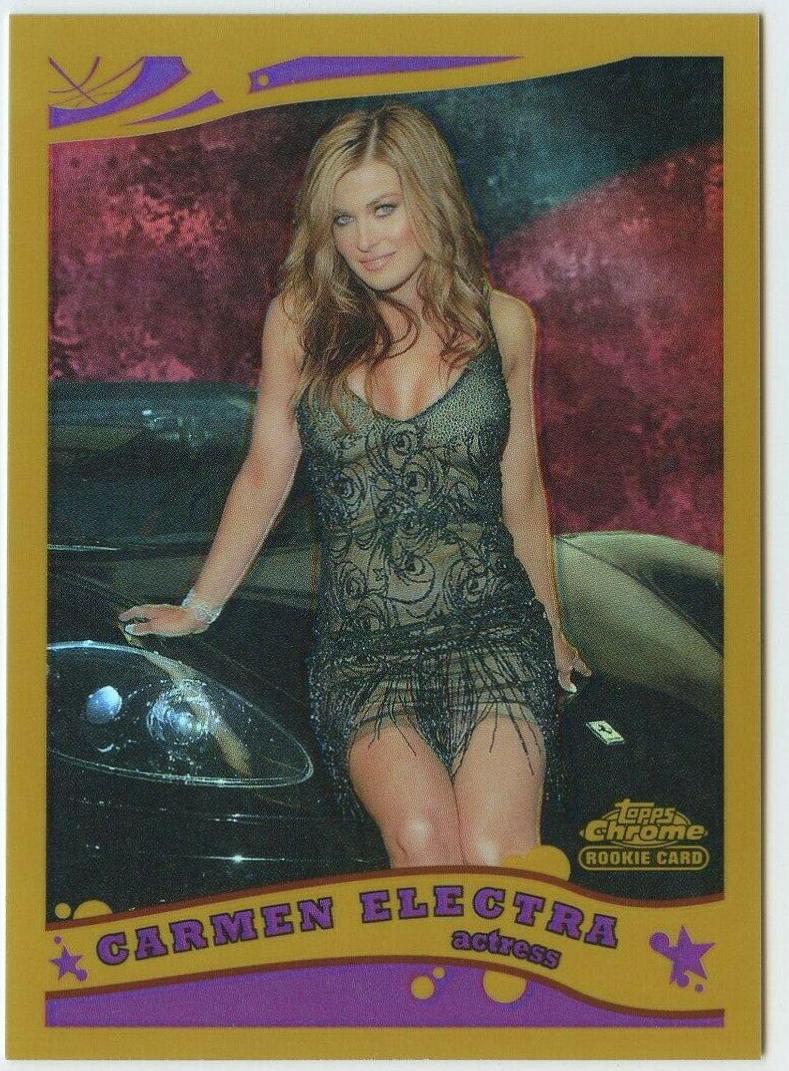Carmen Electra [Gold Refractor] #219