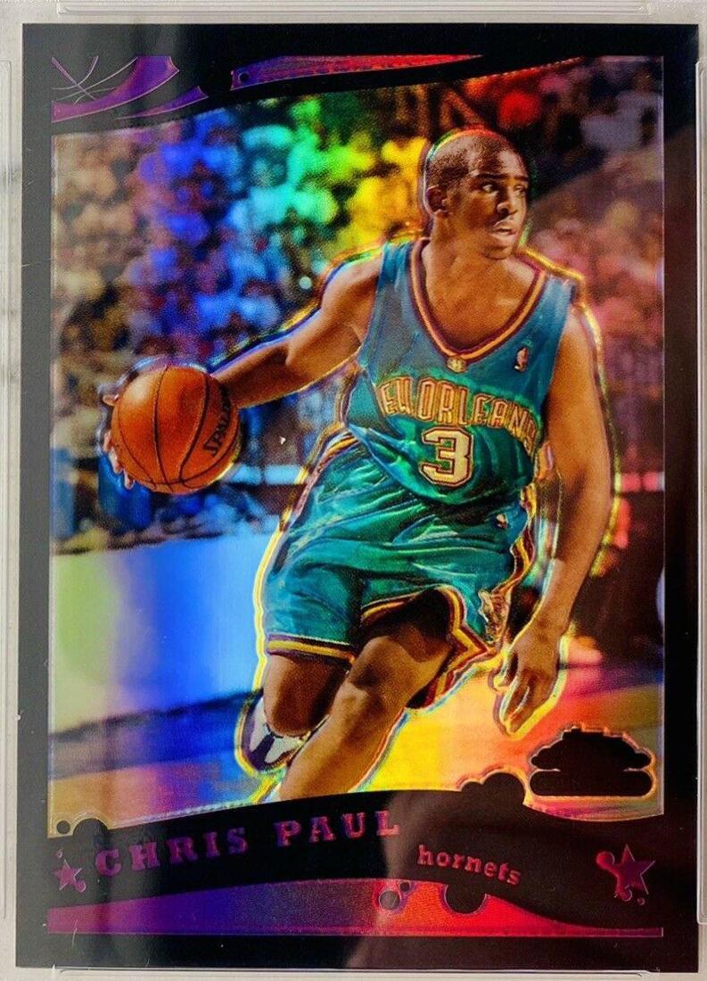 Chris Paul [Black Refractor] #168