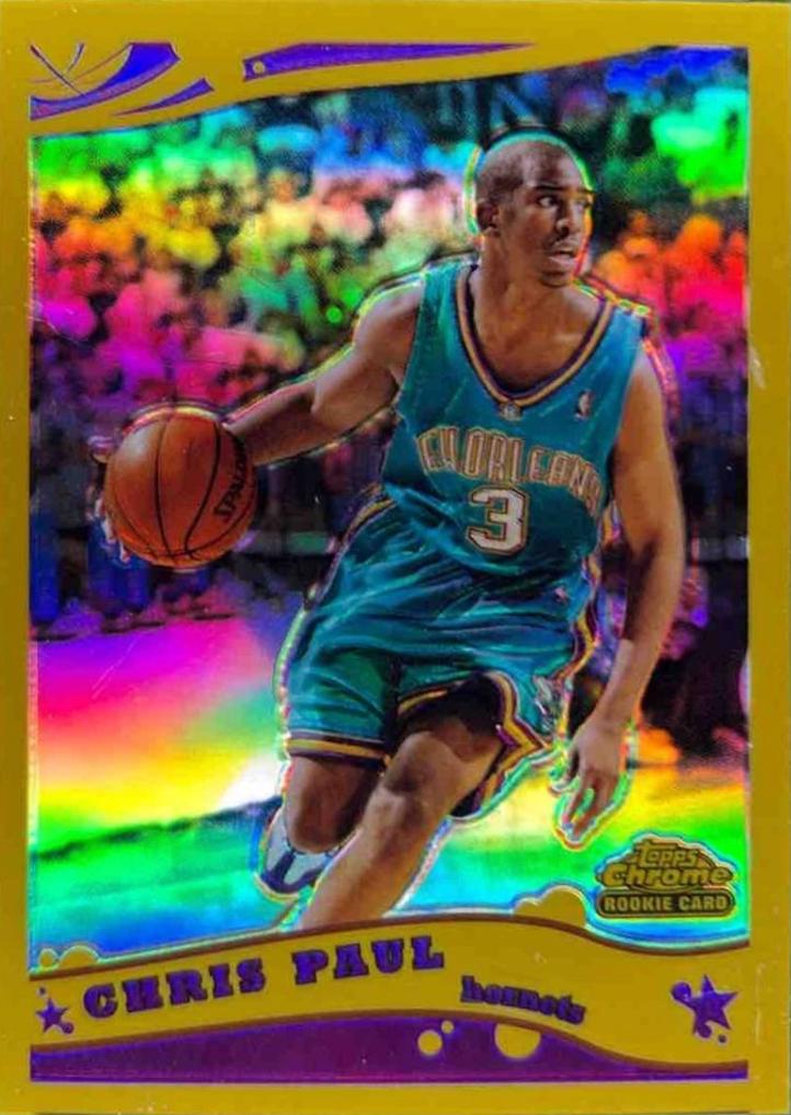 Chris Paul [Gold Refractor] #168