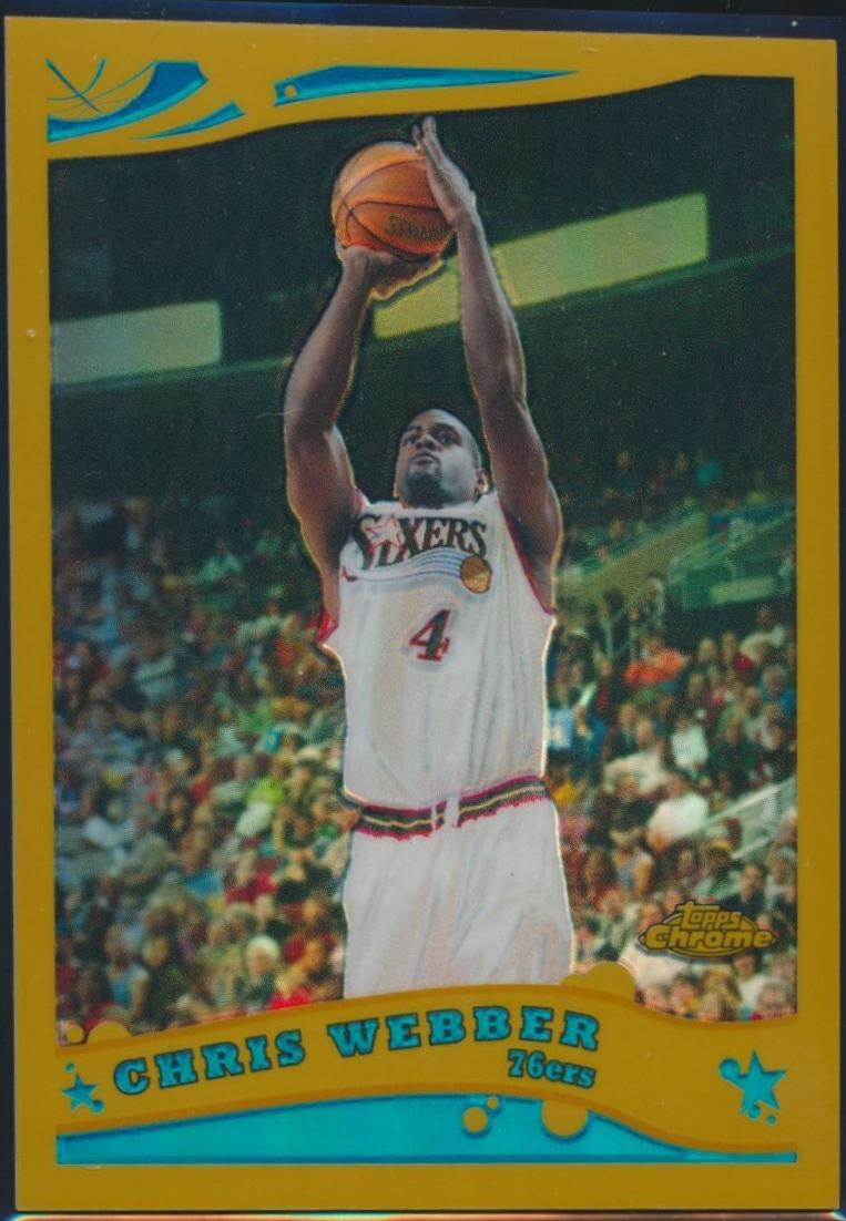 Chris Webber [Gold Refractor] #69