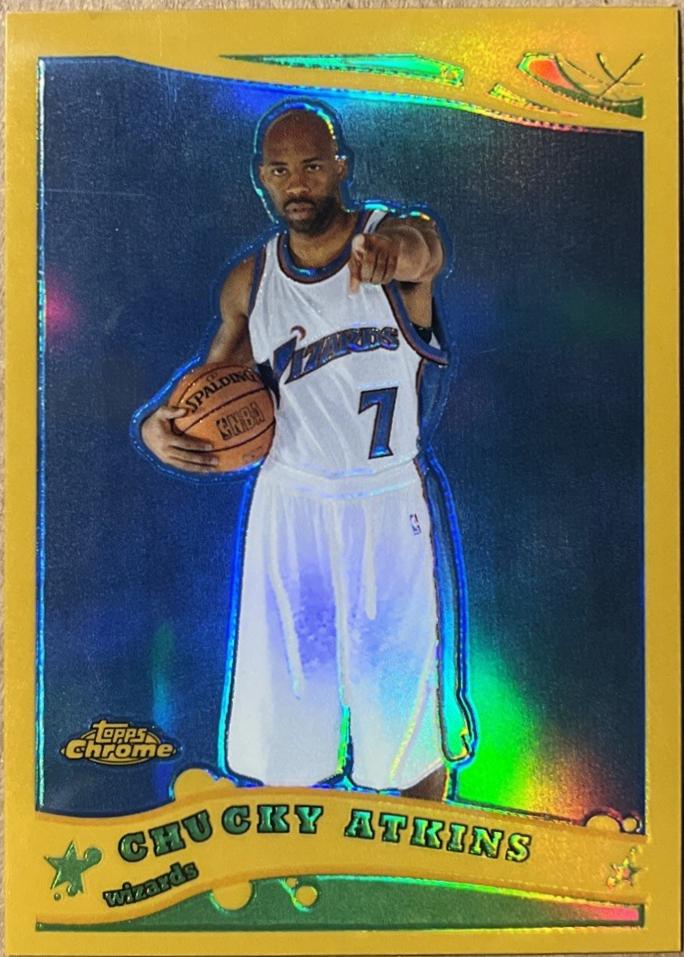 Chucky Atkins [Gold Refractor] #162
