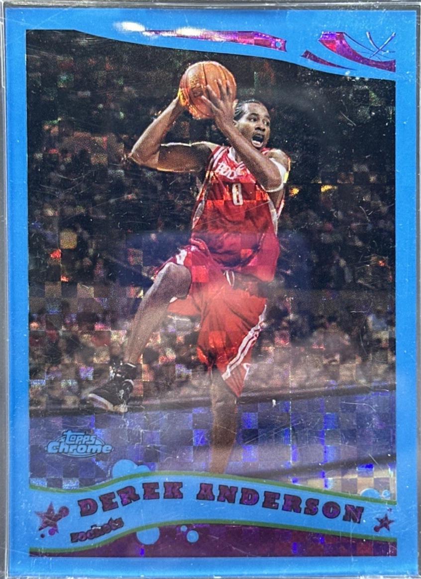 Derek Anderson [Blue XFractor] #137