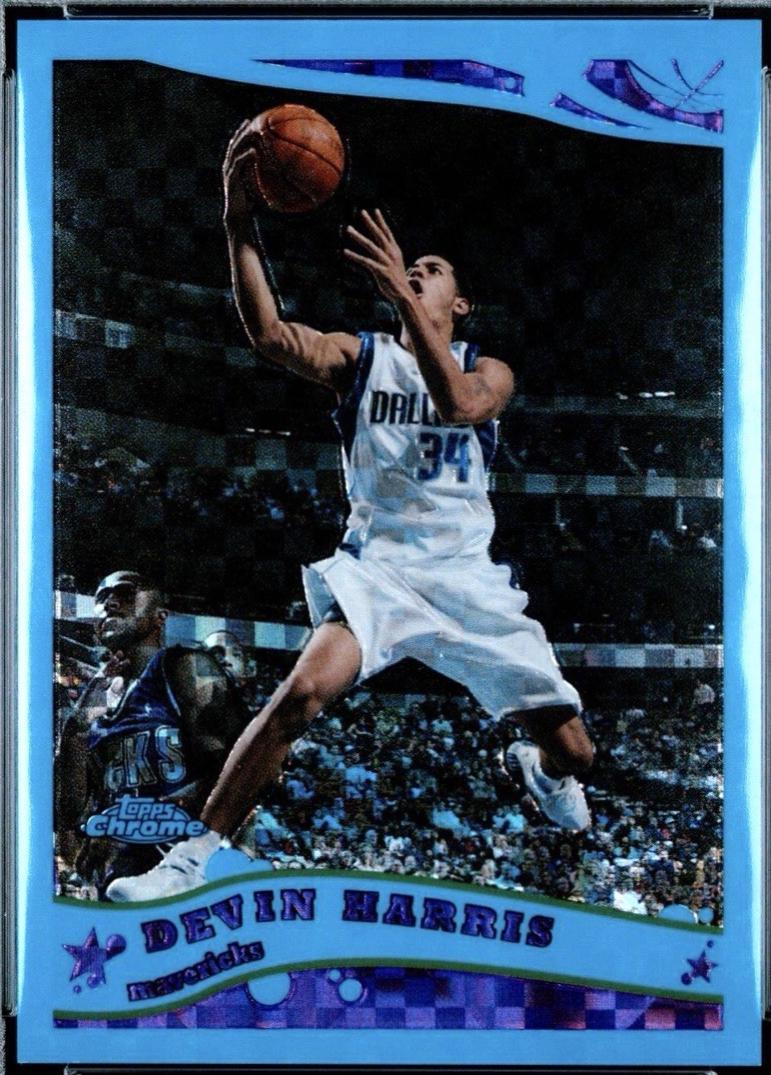 Devin Harris [Blue XFractor] #101