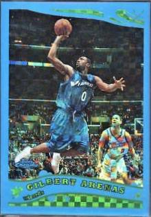 Gilbert Arenas [Blue Xfractor] #7