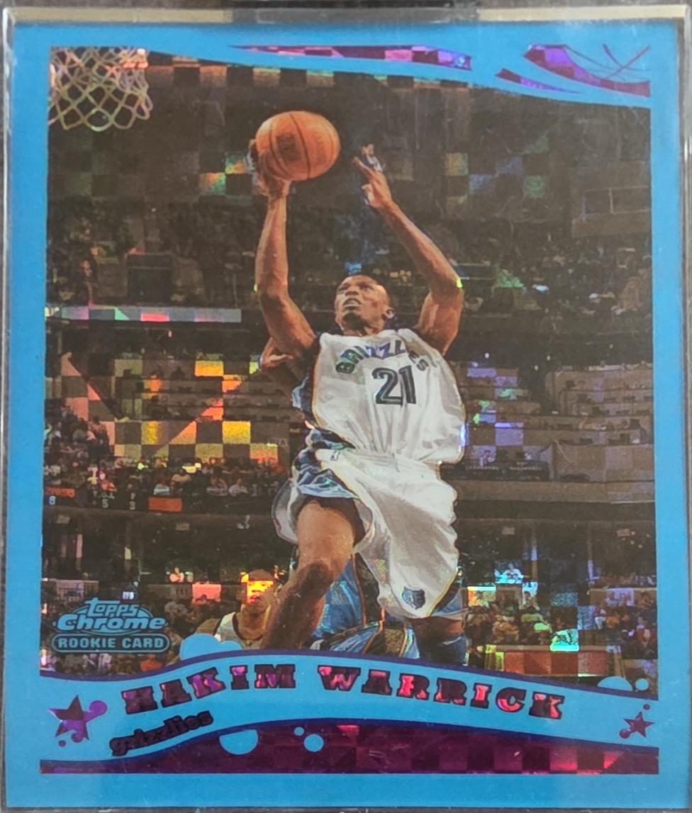 Hakim Warrick [Blue XFractor] #167