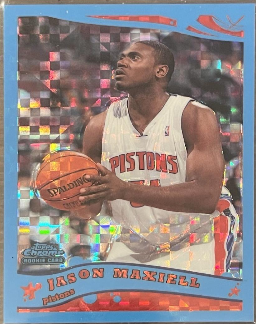 Jason Maxiell [Blue XFractor] #191