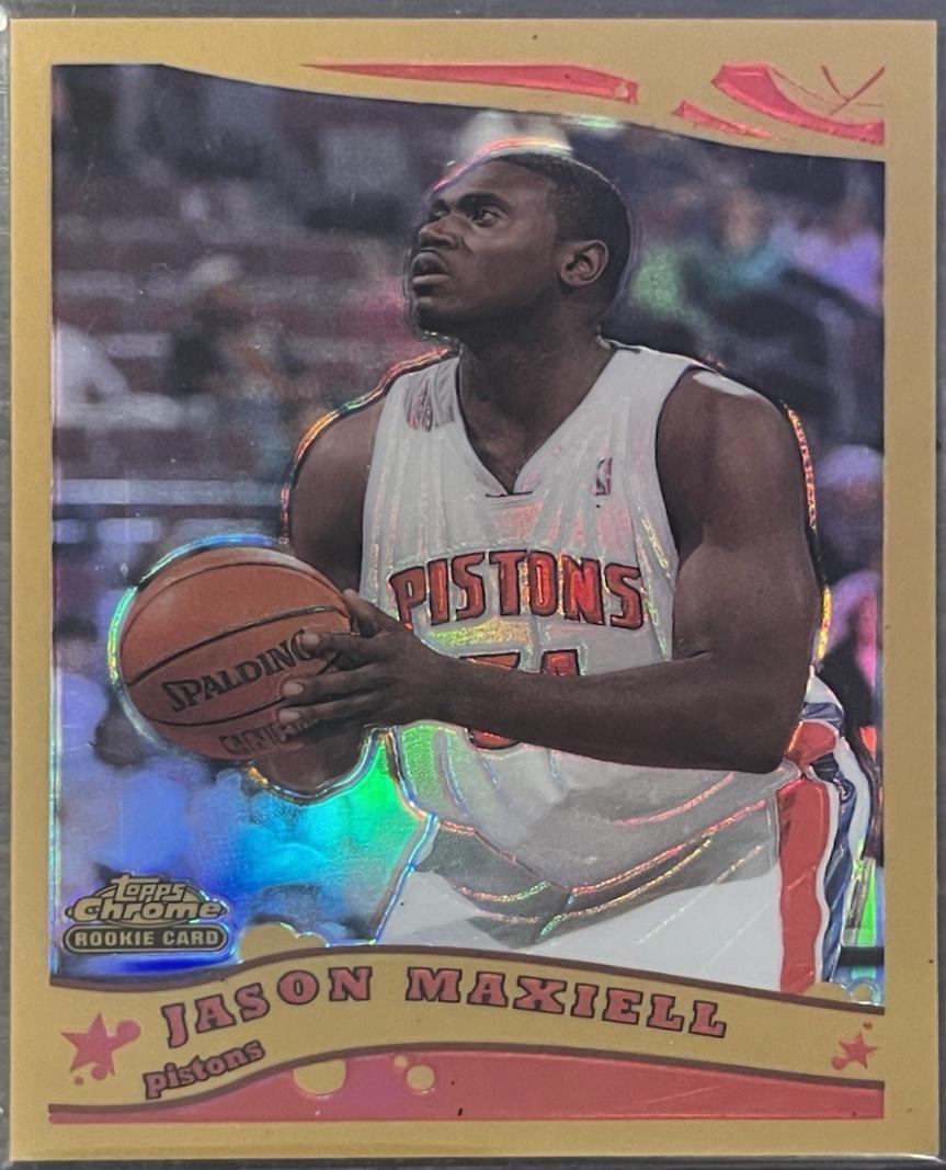 Jason Maxiell [Gold Refractor] #191