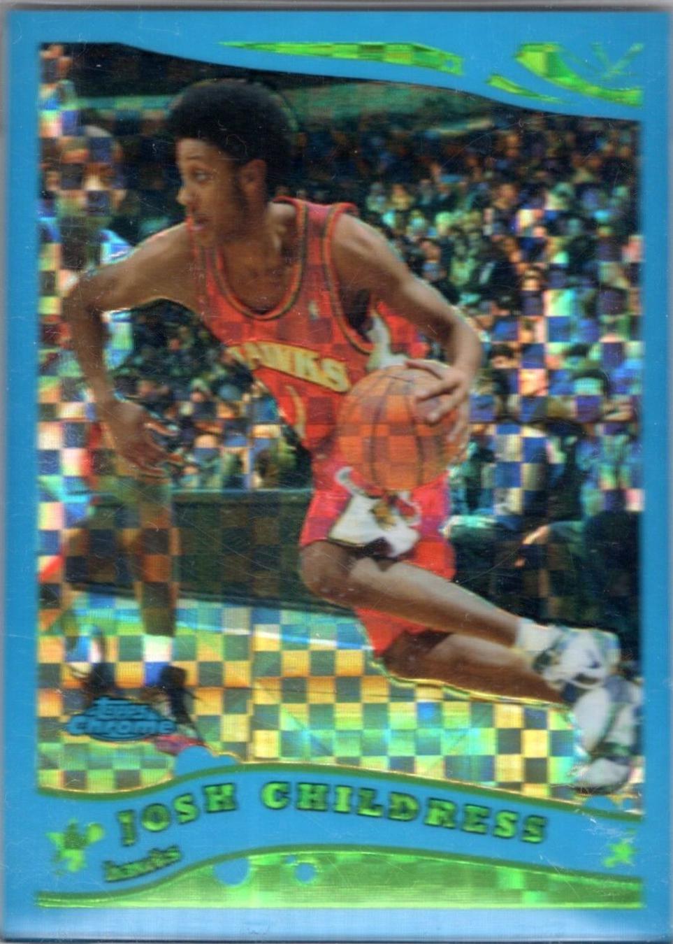 Josh Childress [Blue XFractor] #35