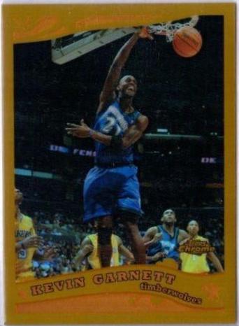 Kevin Garnett [Gold Refractor] #64