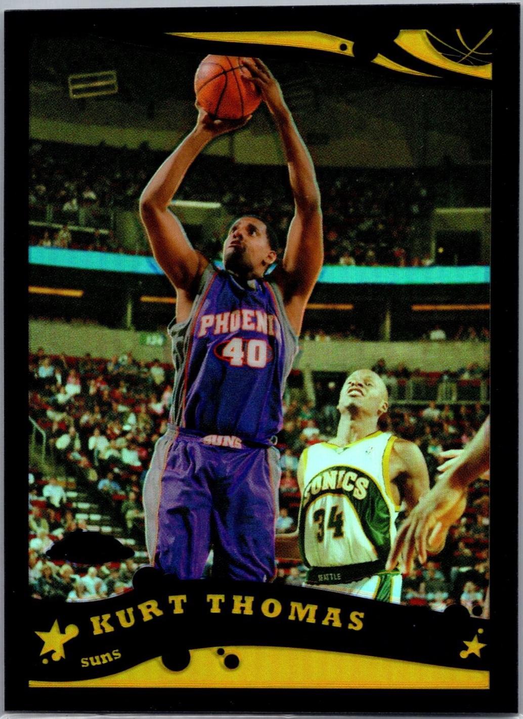 Kurt Thomas [Black Refractor] #156