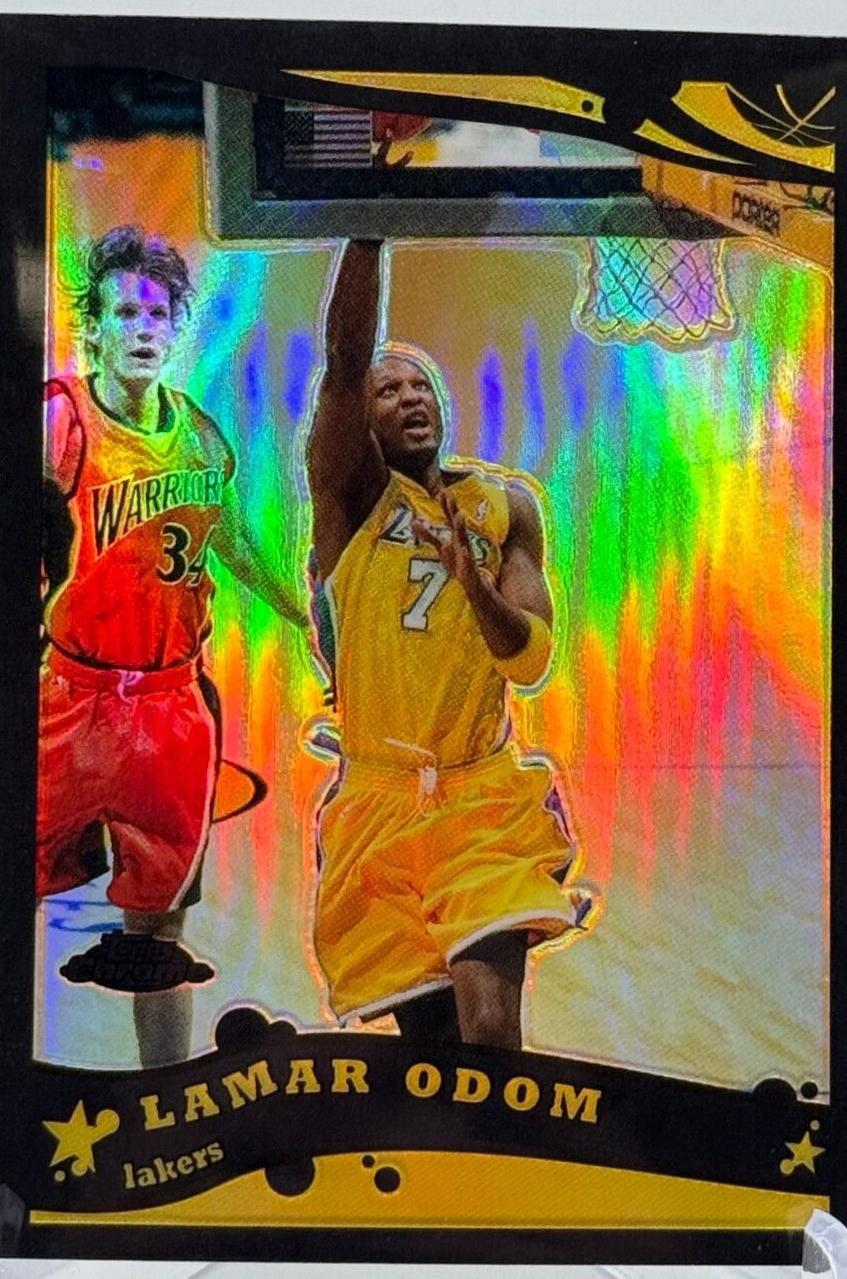 Lamar Odom [Black Refractor] #2