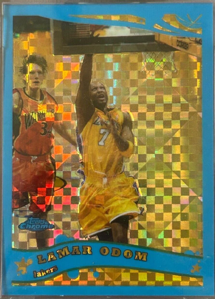 Lamar Odom [Blue XFractor] #2