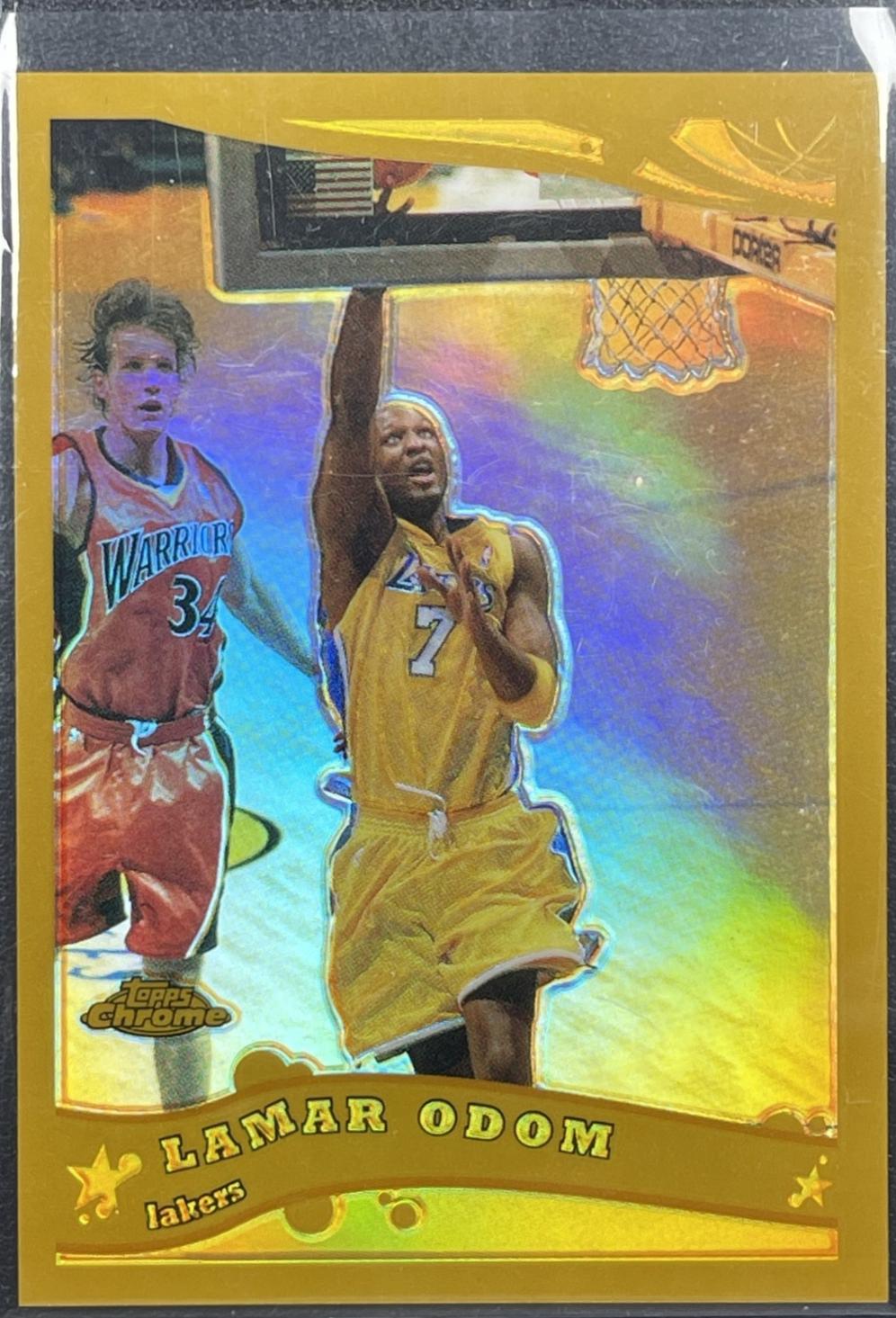 Lamar Odom [Gold Refractor] #2