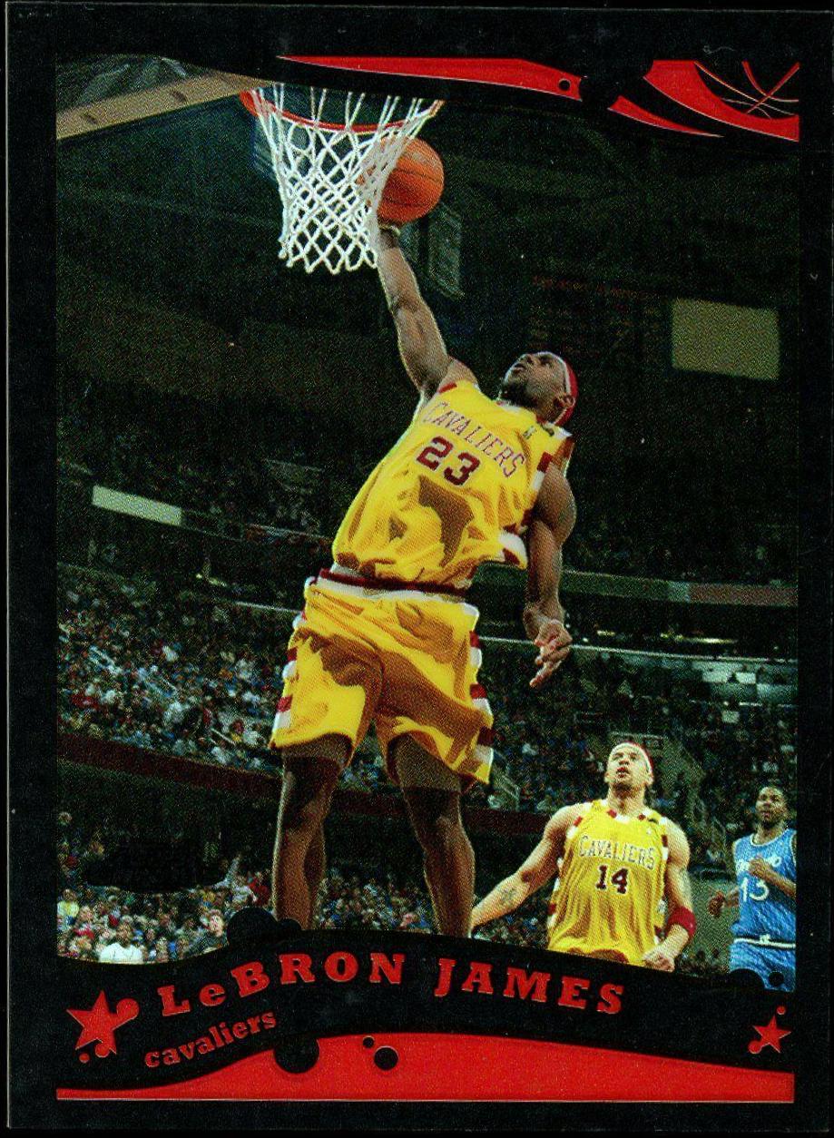LeBron James [Black Refractor] #102