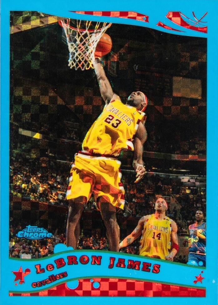 LeBron James [Blue Xfractor] #102