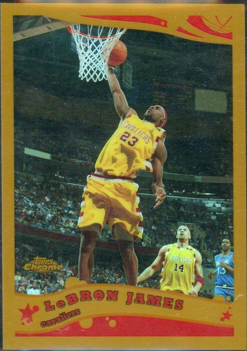 LeBron James [Gold Refractor] #102