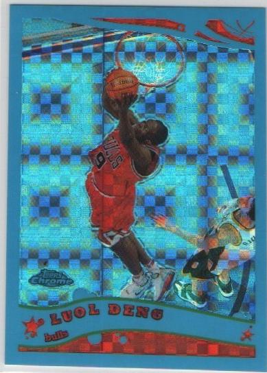 Luol Deng [Blue XFractor] #77