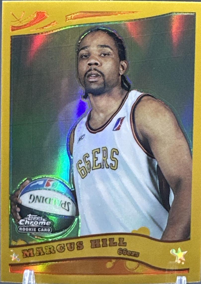 Marcus Hill [Gold Refractor] #244