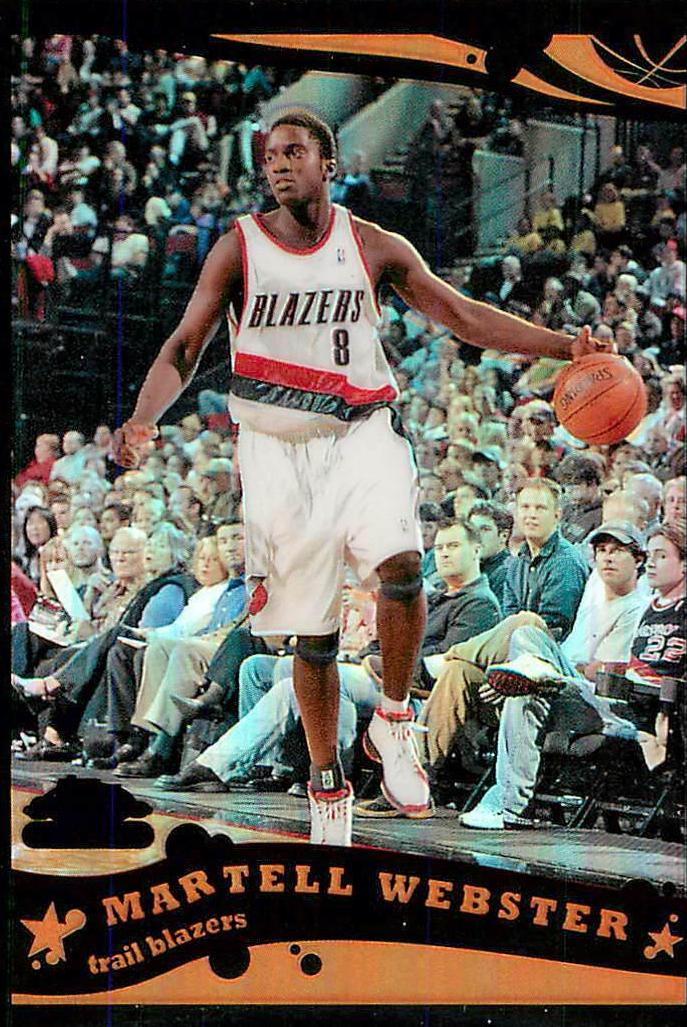 Martell Webster [Black Refractor] #192