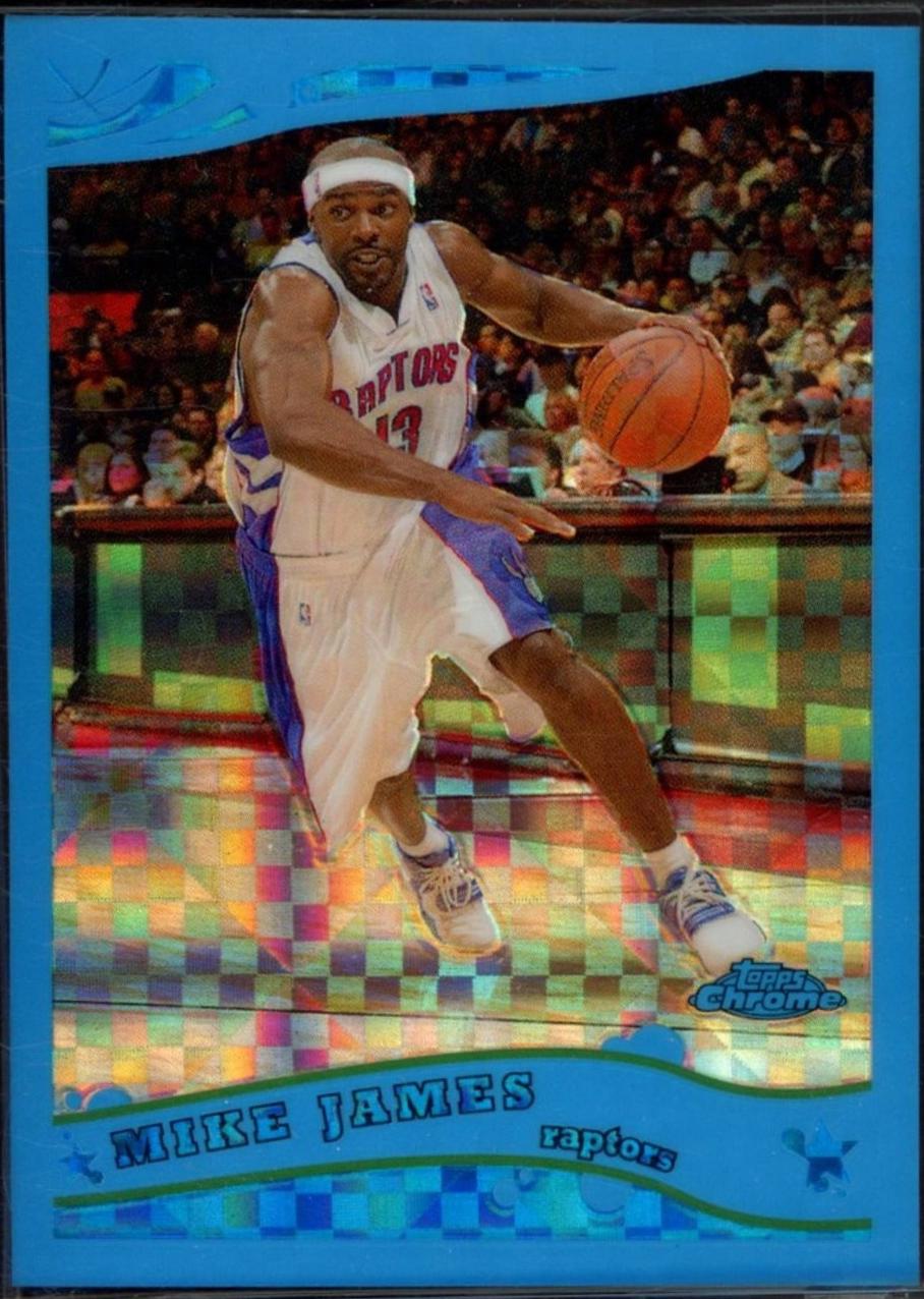 Mike James [Blue XFractor] #132