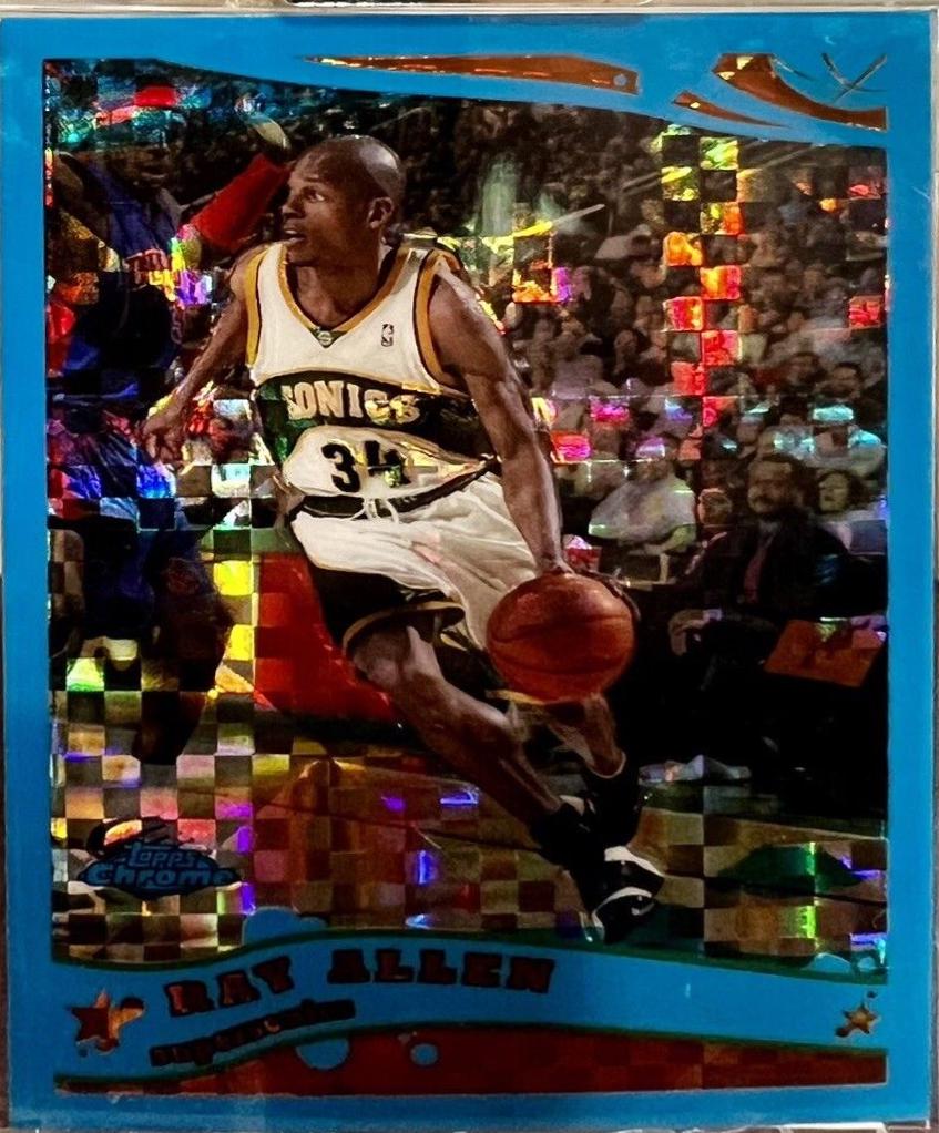 Ray Allen [Blue XFractor] #10