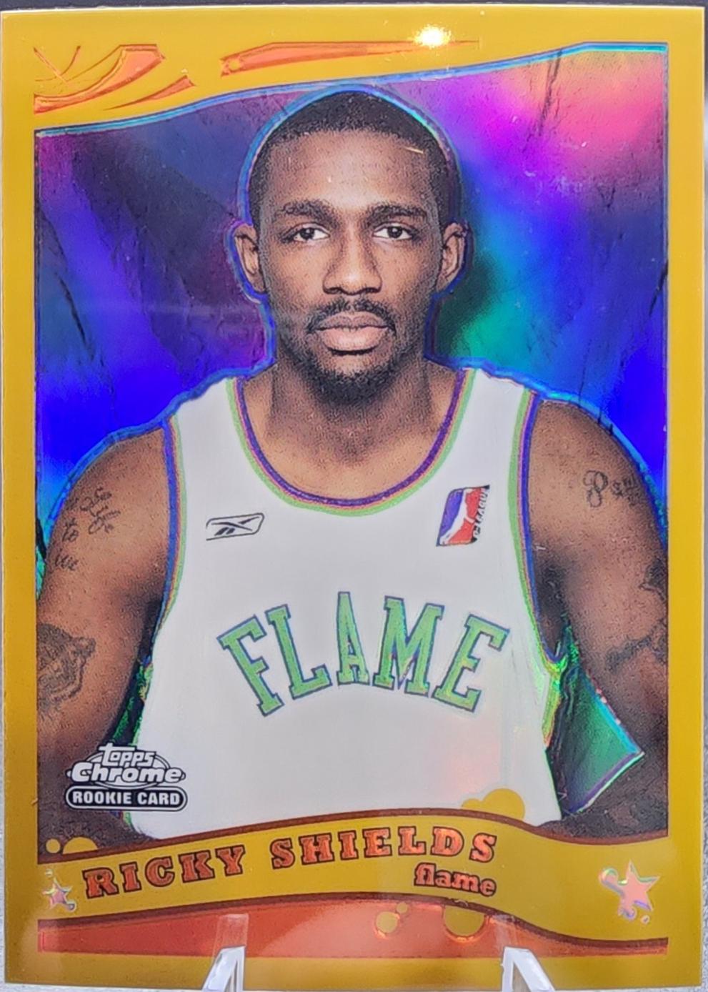Ricky Shields [Gold Refractor] #263