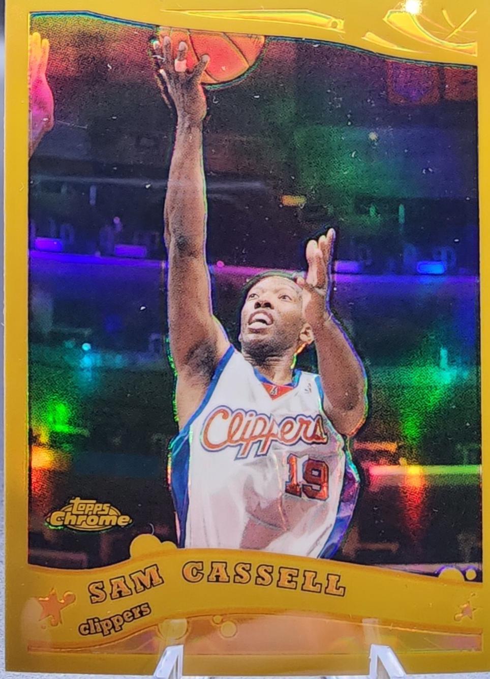 Sam Cassell [Gold Refractor] #125