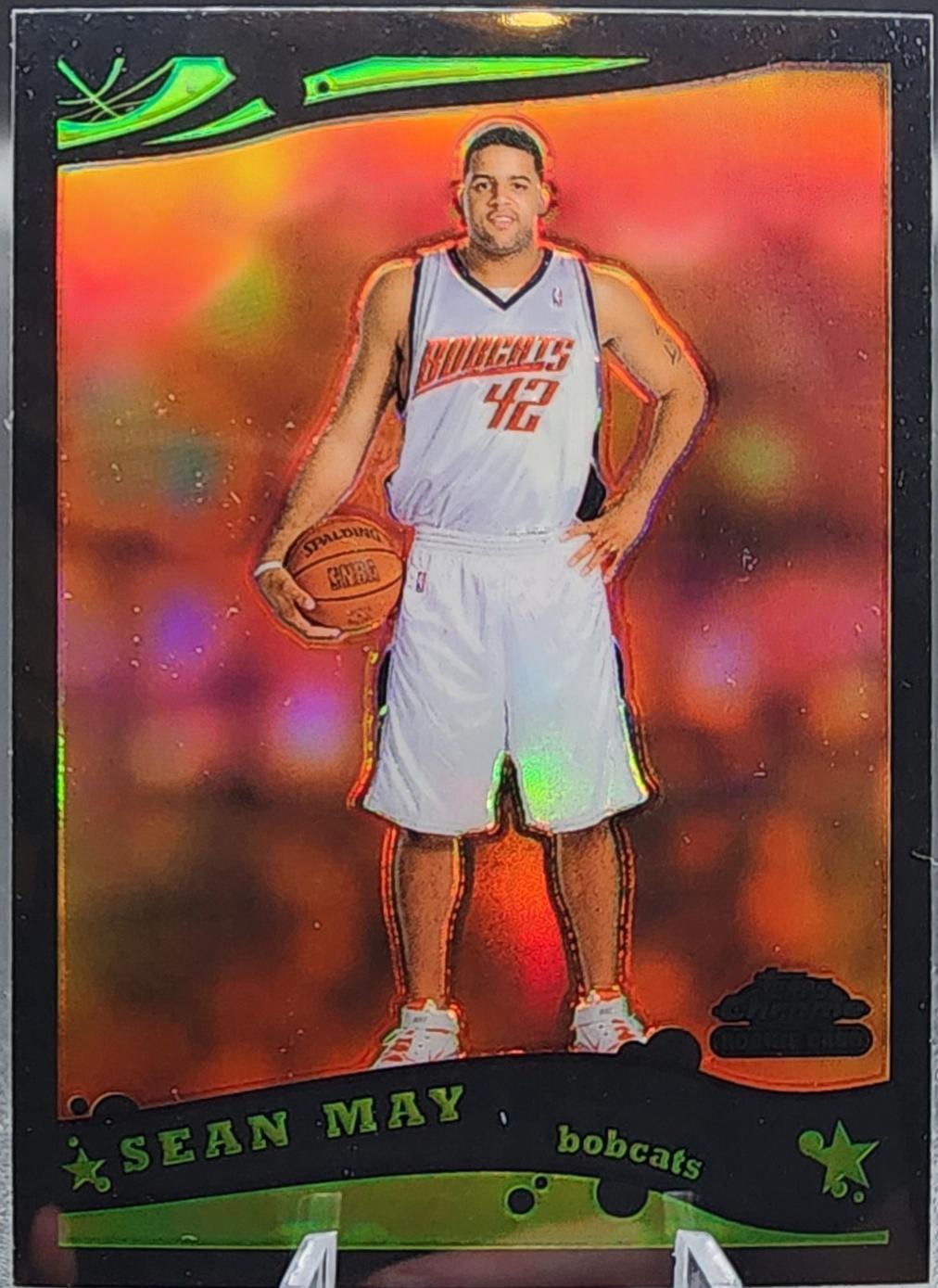 Sean May [Black Refractor] #187