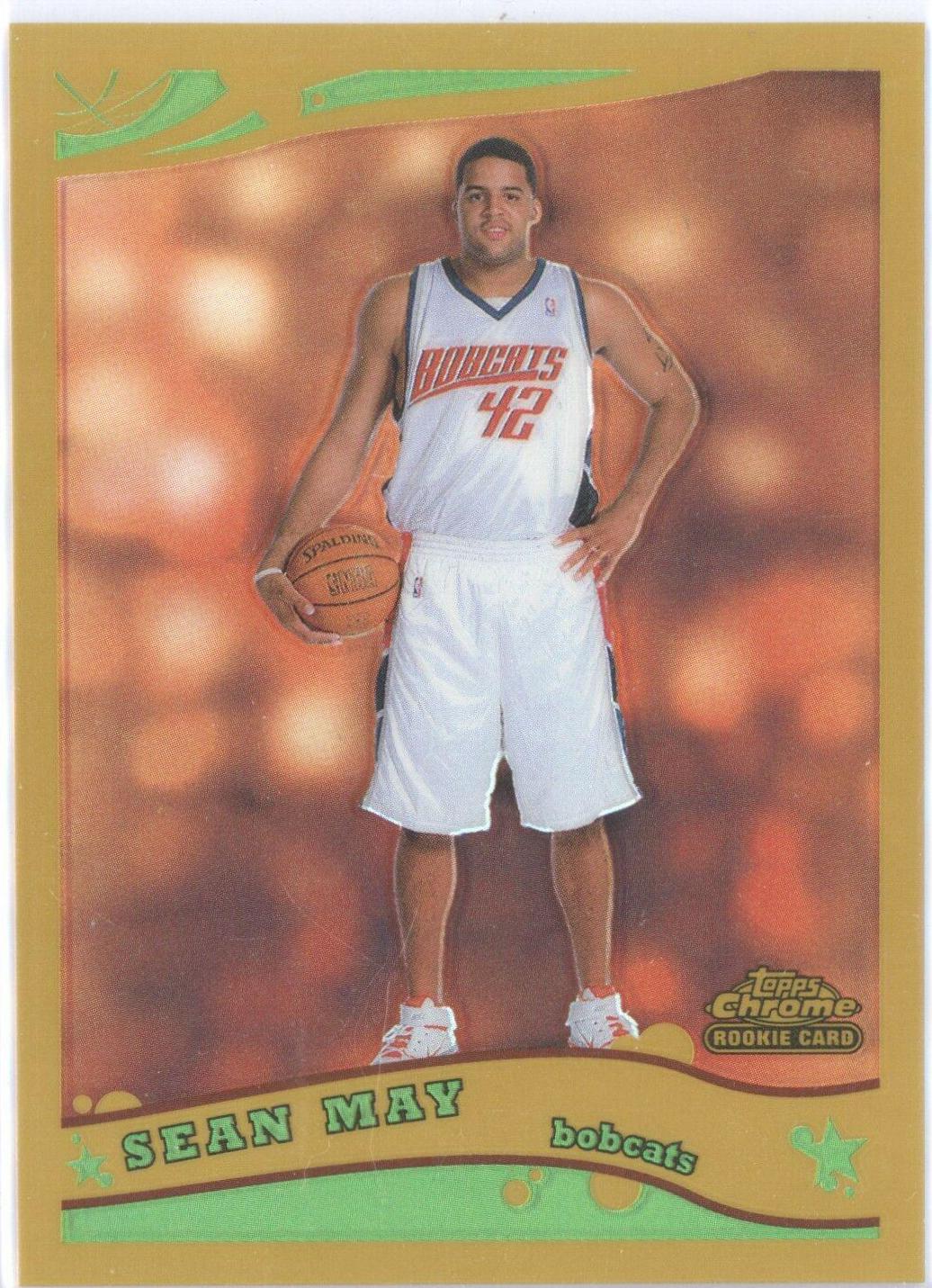 Sean May [Gold Refractor] #187