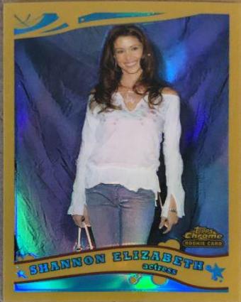Shannon Elizabeth [Gold Refractor] #218