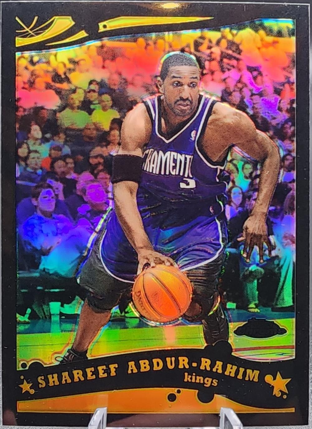 Shareef Abdur-Rahim [Black Refractor] #149