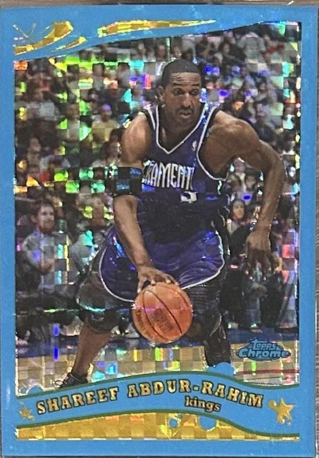 Shareef Abdur-Rahim [Blue XFractor] #149