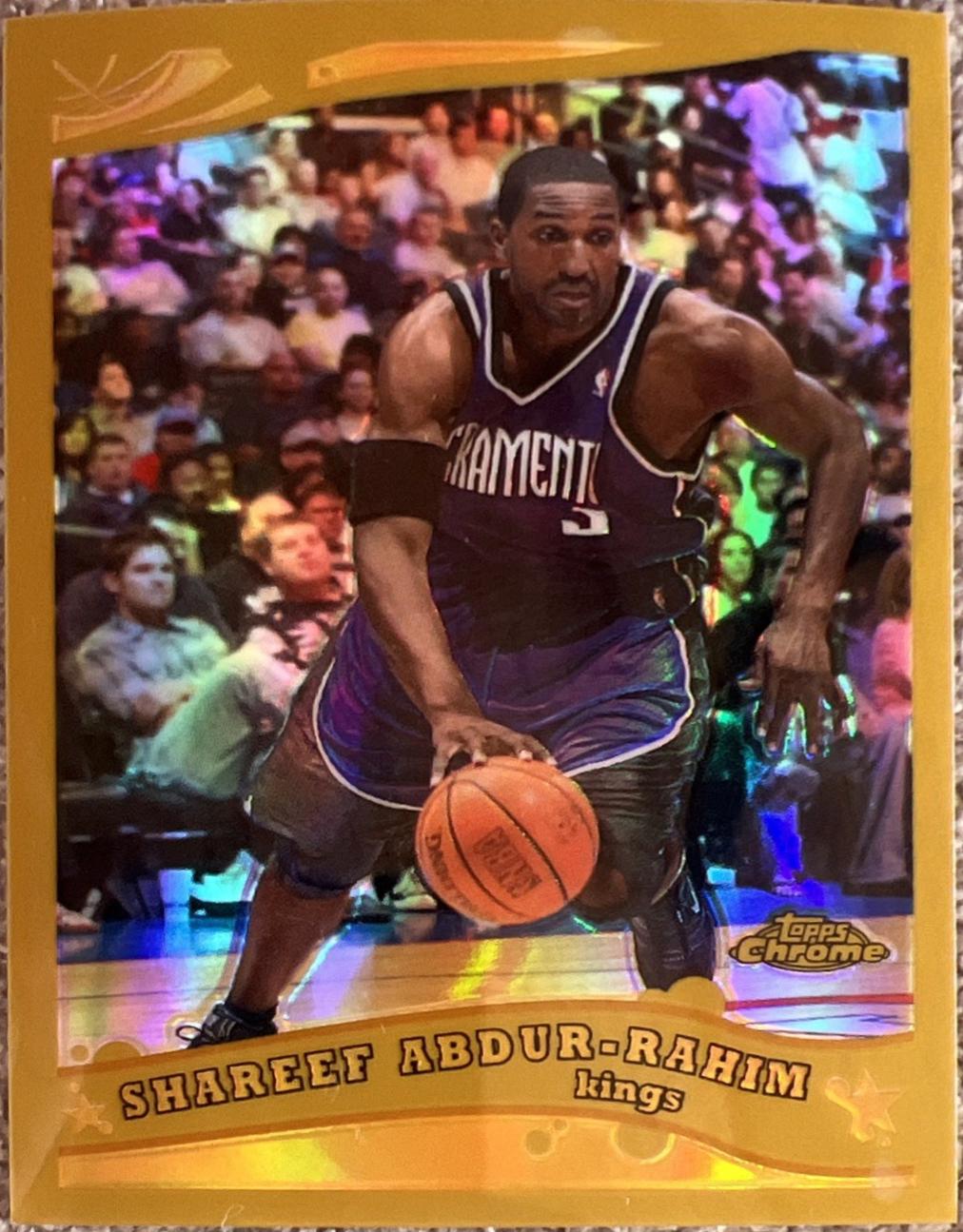 Shareef Abdur-Rahim [Gold Refractor] #149