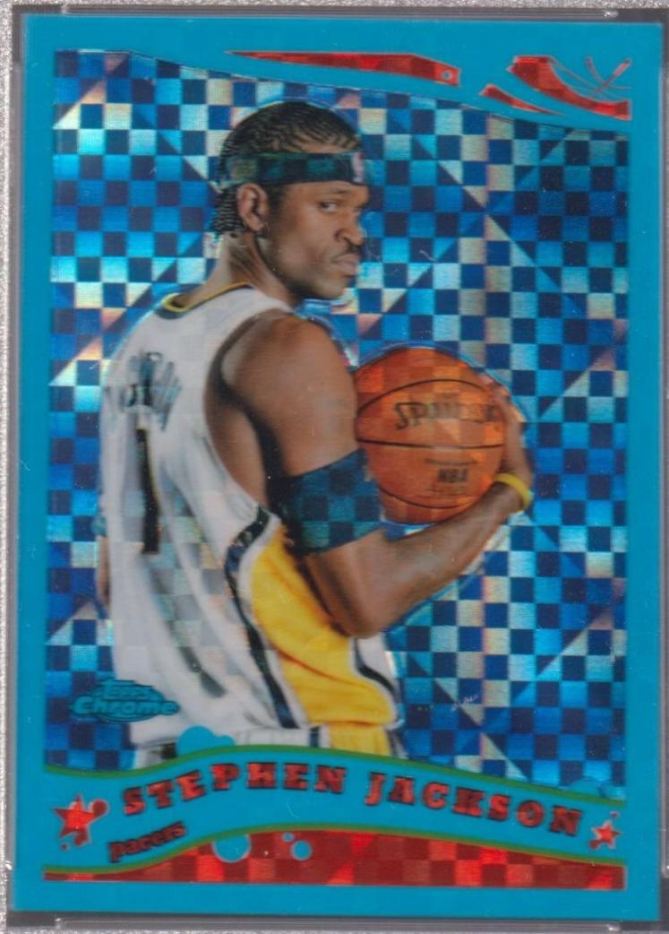 Stephen Jackson [Blue XFractor] #111