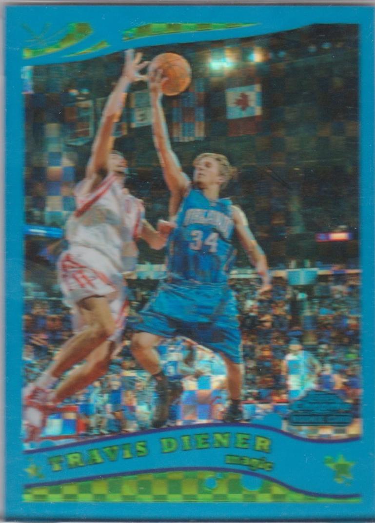 Travis Diener [Blue XFractor] #196