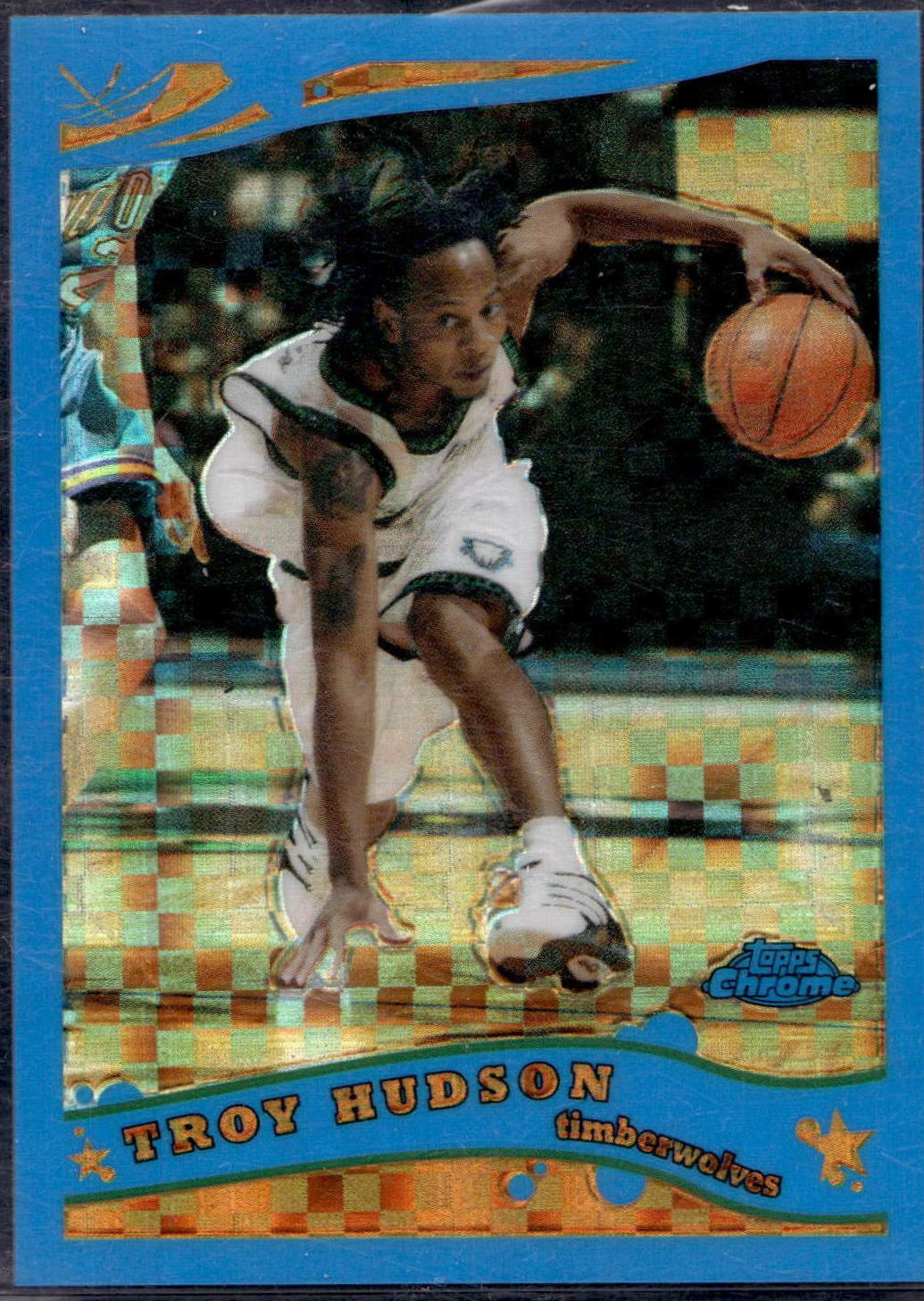 Troy Hudson [Blue XFractor] #95